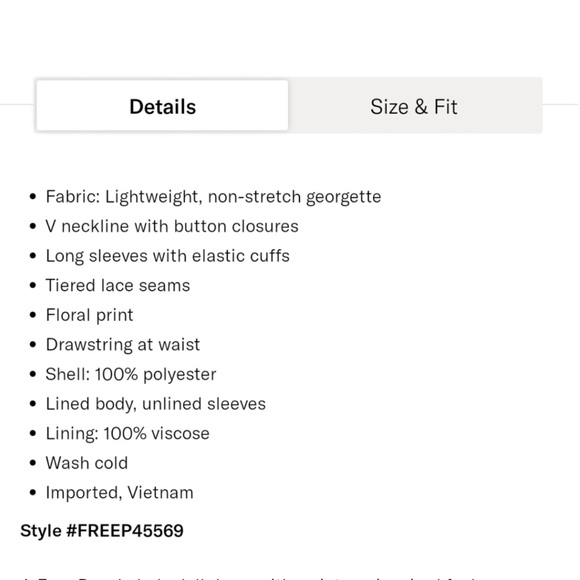 Free people babydoll dress size XL - Picture 4 of 9